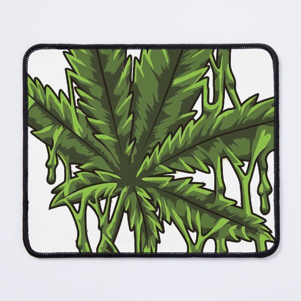 Item preview, Drip Marijuana Leaf Sticky designed and sold by DabGraphic.