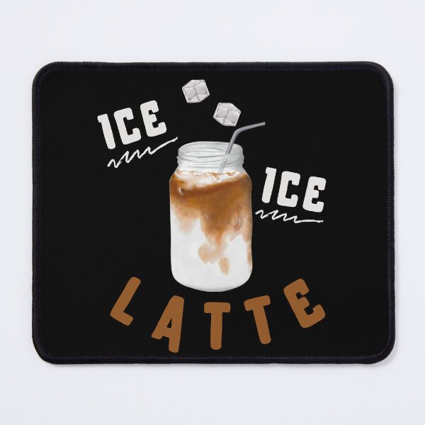 Item preview, Ice ice latte, funny ice coffee design designed and sold by reka88.