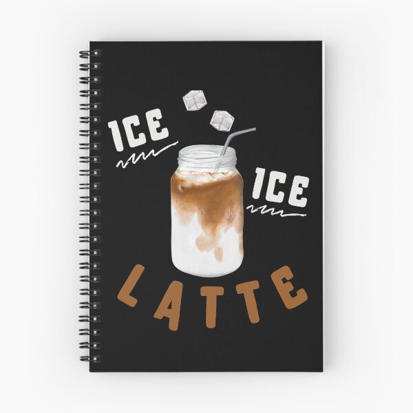 Item preview, Ice ice latte, funny ice coffee design designed and sold by reka88.