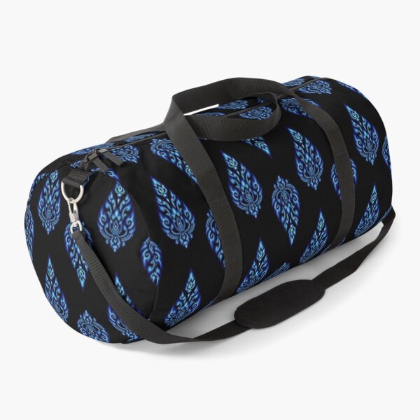 Item preview, Thai pattern seamless 002 blue black designed and sold by NUDIDUDITHAI.