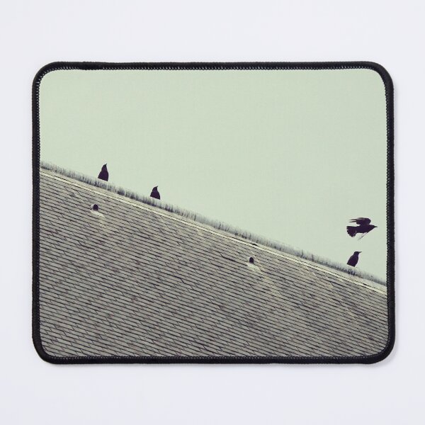 Item preview, Birds on Roof of Building in Paris, France - Street Photography in Europe designed and sold by CarolinaReina.