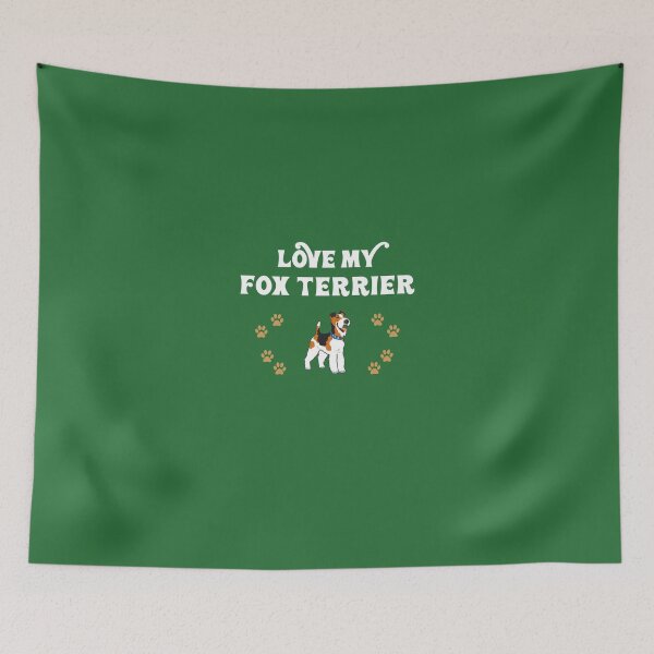 Item preview, Love My Fox Terrier  designed and sold by AlwaysAwesome.