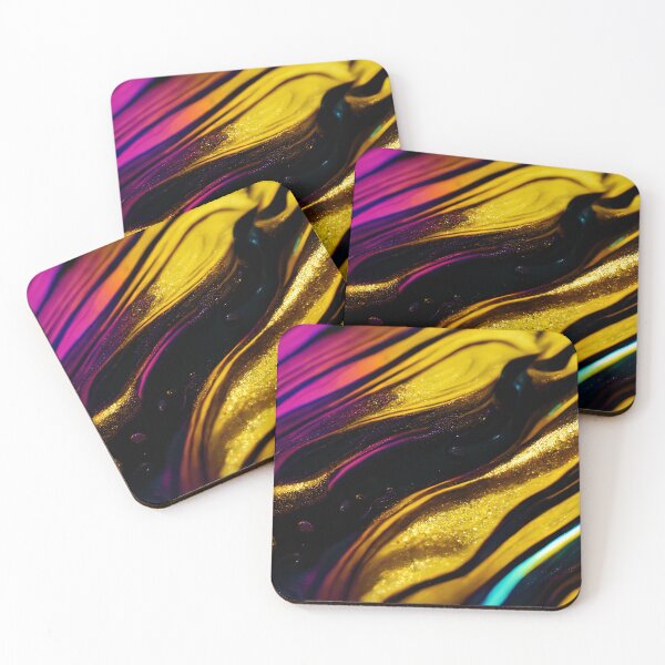 Item preview, Background Liquid Space Universe Galactic Fantasy Shapes Oil designed and sold by HRMNY25.
