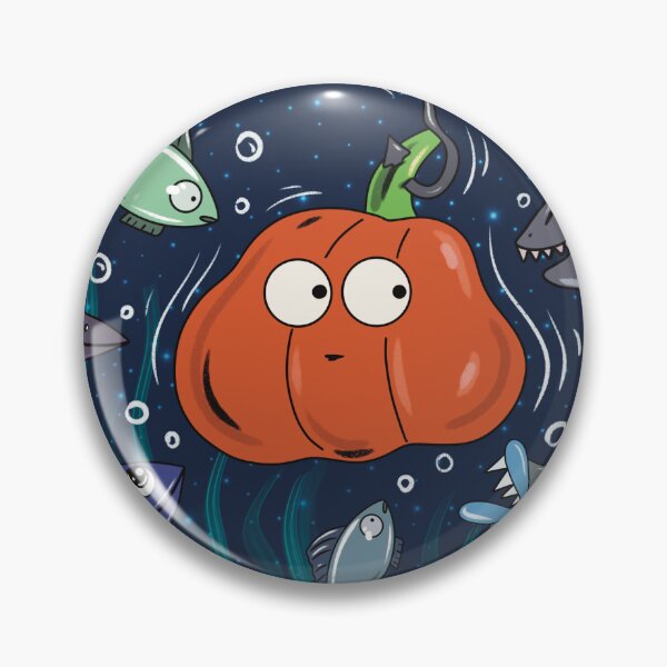 Item preview, pumpkin and fish designed and sold by Arzu Abbas.