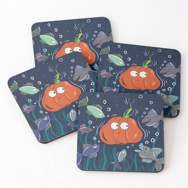 Item preview, pumpkin and fish designed and sold by Arzu Abbas.