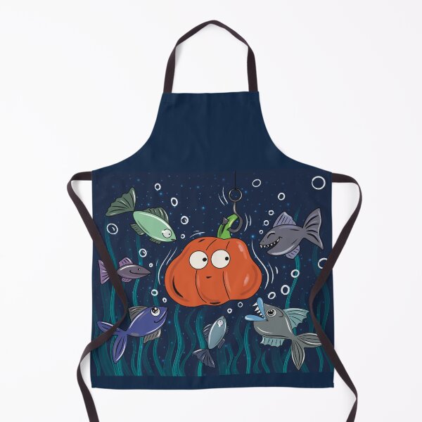Item preview, pumpkin and fish designed and sold by Arzu Abbas.