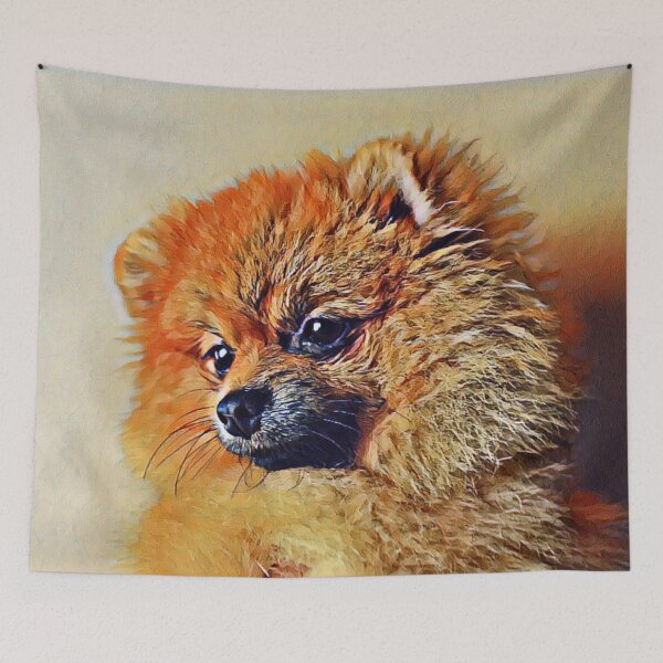 Artikelvorschau, POMERANIAN PORTRAIT entworfen und verkauft von KatisDesign.