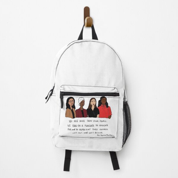 Item preview, WE ARE MORE THAN FOUR PEOPLE WE RAN ON A MANDATE TO ADVOCATE FOR And TO REPRESENT THOSE IGNORED LEFT OUT And LEFT BEHIND - Rep Ayanna Pressley designed and sold by CLUTCHINER.