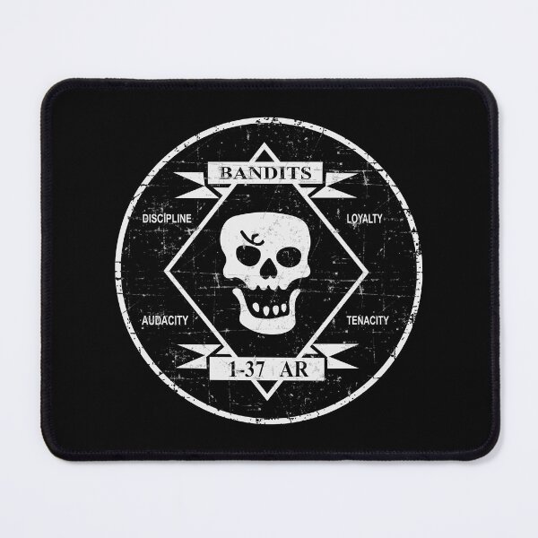 Item preview, US Army - The 'Bandits - 1st Battalion - 37th Armor Regiment - Grunge Style designed and sold by pzd501.