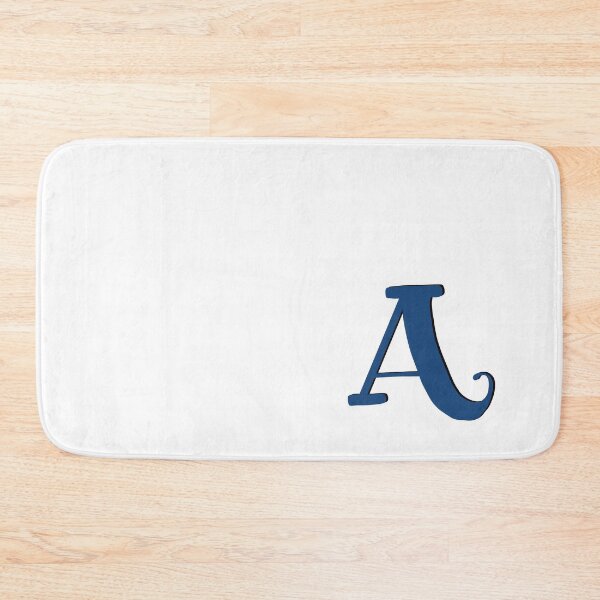 Item preview, Letter A Blue  initial monogram alphabet A capital designed and sold by Antique-Gifts.