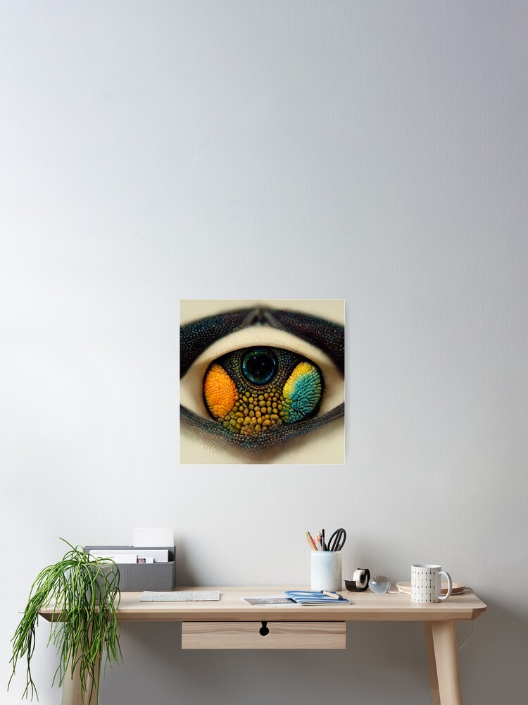 Animal Infinite Eye Made of Infinite Animal Eyes