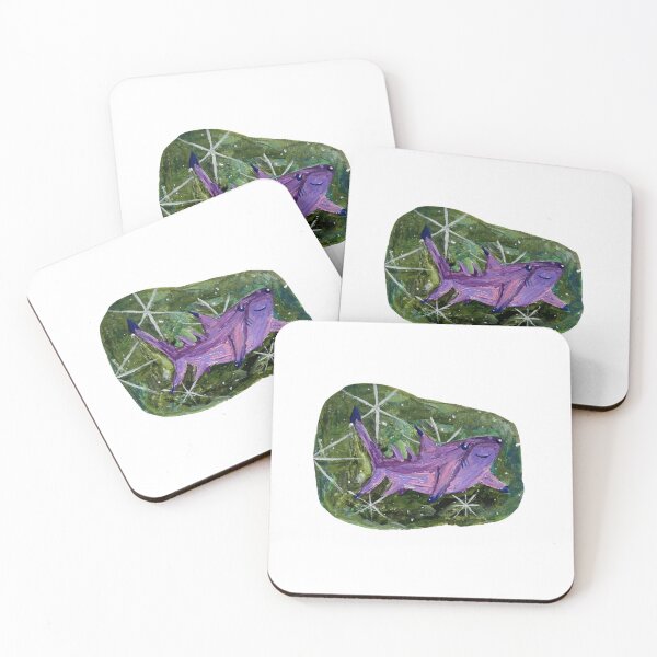 Item preview, Cute Reef Shark in Space designed and sold by Polar-Paints.