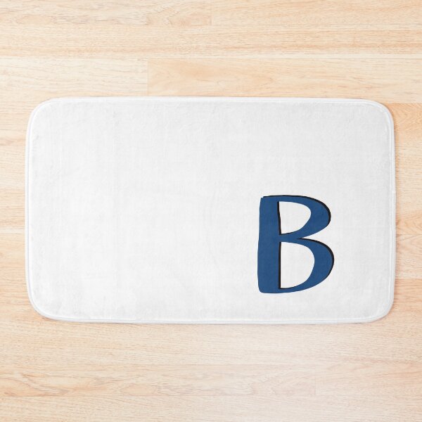 Item preview, Letter B Blue initial monogram alphabet B capital designed and sold by Antique-Gifts.