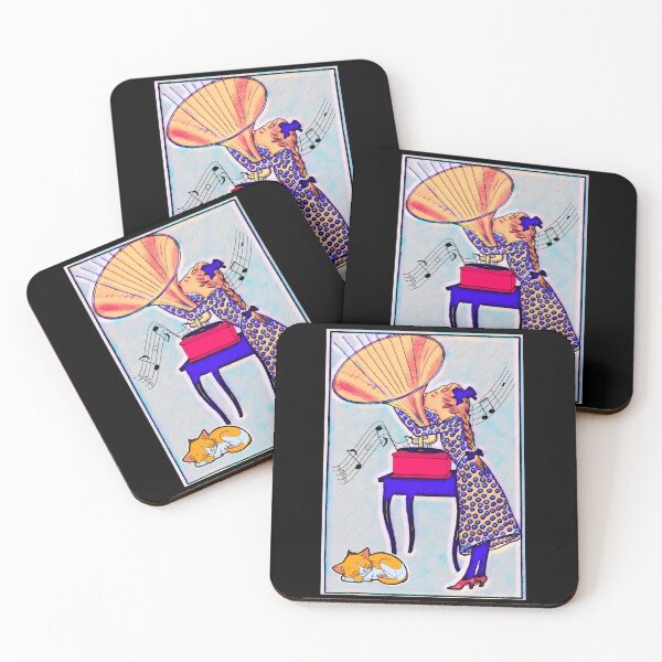 Item preview, Gramophone and child designed and sold by Artbellachi.