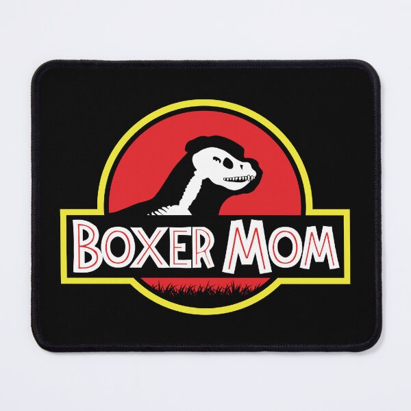 Item preview, (For Dark Background) Jurassic Boxer Dog Mom designed and sold by More Cute Dogs.