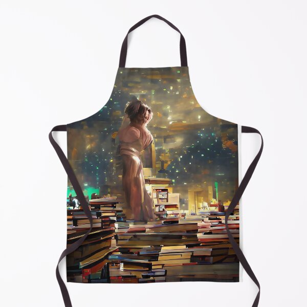 Item preview, Starry Night Library | National library week | literacy week designed and sold by PsychicLove.
