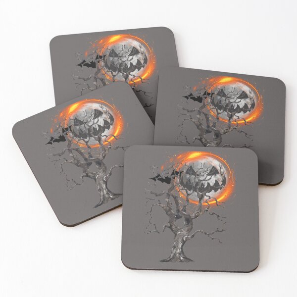 Item preview, Scary Halloween Moon and Old Tree designed and sold by for-dreams-sake.