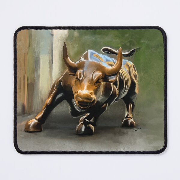 Artikelvorschau, Wall Street Charging Bull gemalt entworfen und verkauft von Gerenuke.