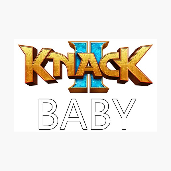 Item preview, KNACK 2 BABY designed and sold by ayanamix.