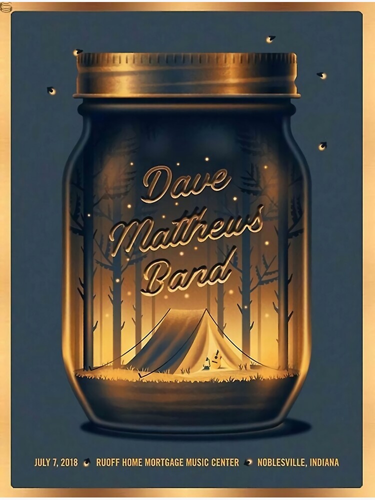 Discover The Camp Dave Matthews Band Premium Matte Vertical Poster