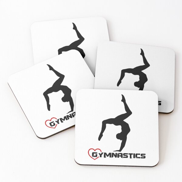 Item preview, Gymnast, Gymnastics - Gymnastics girl and heart designed and sold by claudiasartwork.