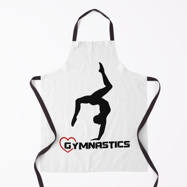 Item preview, Gymnast, Gymnastics - Gymnastics girl and heart designed and sold by claudiasartwork.