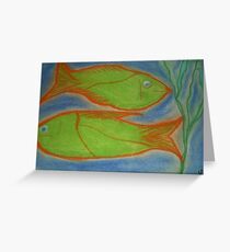 Pisces The Fish Greeting Card