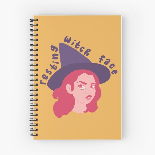 Item preview, Resting witch face designed and sold by scribbli.