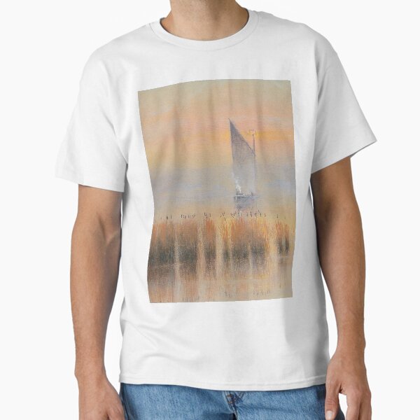 Early Morning on the River Bure at Horning Classic T-Shirt
