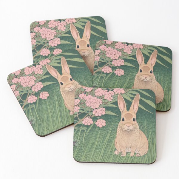 Item preview, Brown Mini Rex Rabbit Stares with Cute Eyes designed and sold by wigobun.