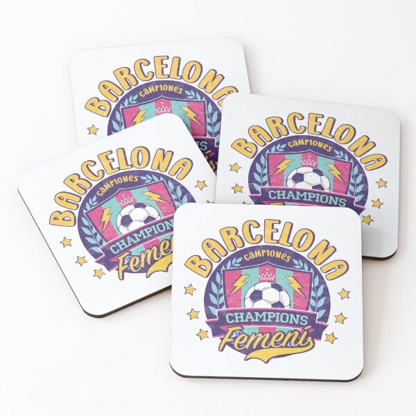 Item preview, Escudo de campeones de Barcelona Femeni (escudo de fútbol) WOSO designed and sold by Numero14.