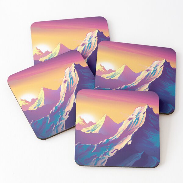 Item preview, Sunset Over the Himalayas designed and sold by acastle-10.