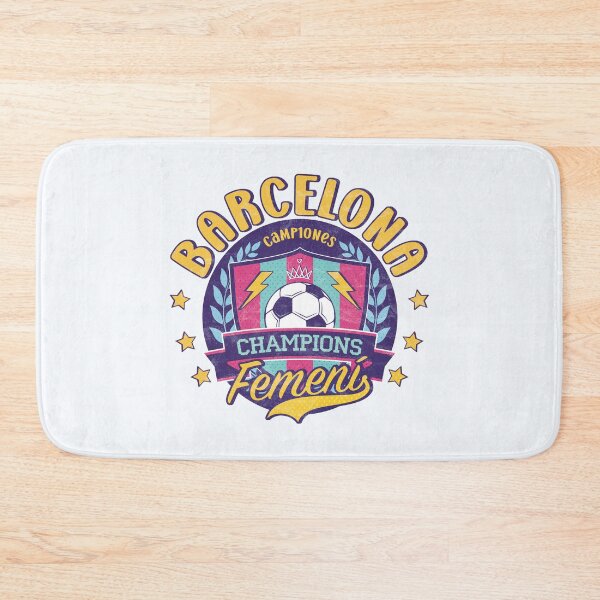 Item preview, Barcelona Femeni Champions Shield (soccer crest) WOSO designed and sold by Numero14.
