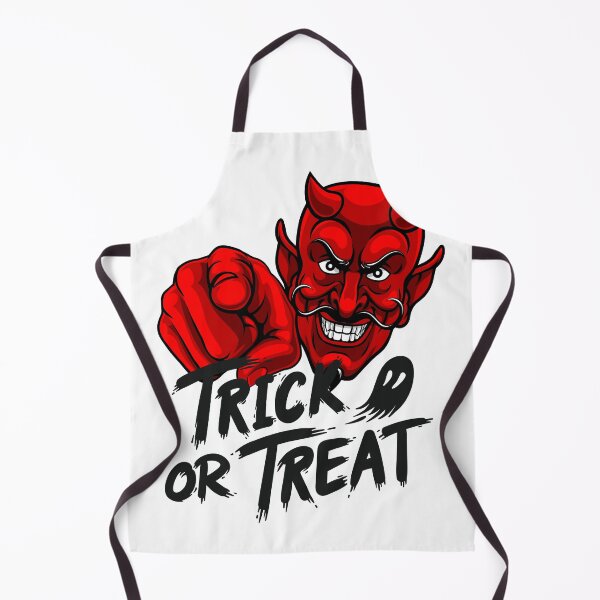 Item preview, Trick or treat for Halloween Satan Needs You designed and sold by Gaynor Burrows.