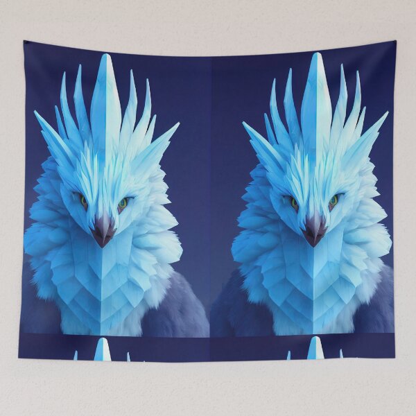 Item preview, Ice gryphon - Midjourney designed and sold by AI1artist.