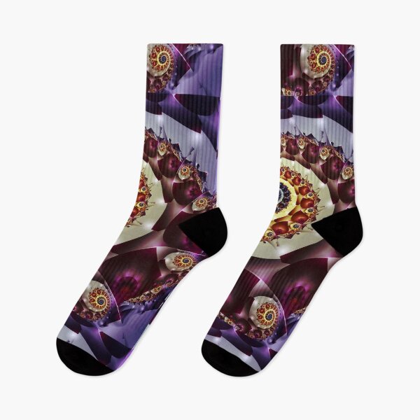 Item preview, Irridescent Purple Spiral Fractal designed and sold by pinkal.