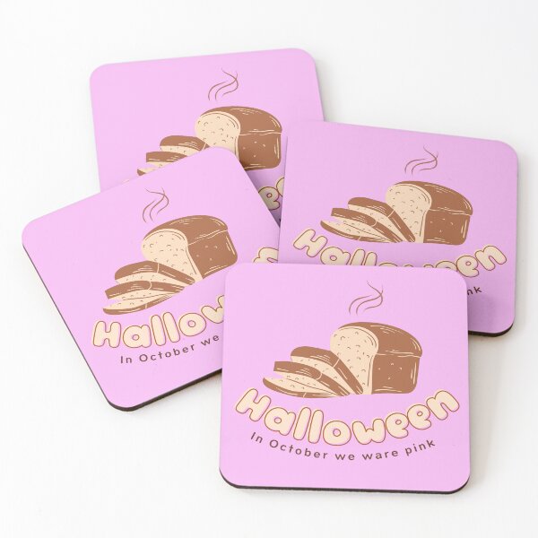 Item preview, Cute bread In october pink halloween shirt designed and sold by Ravivan.