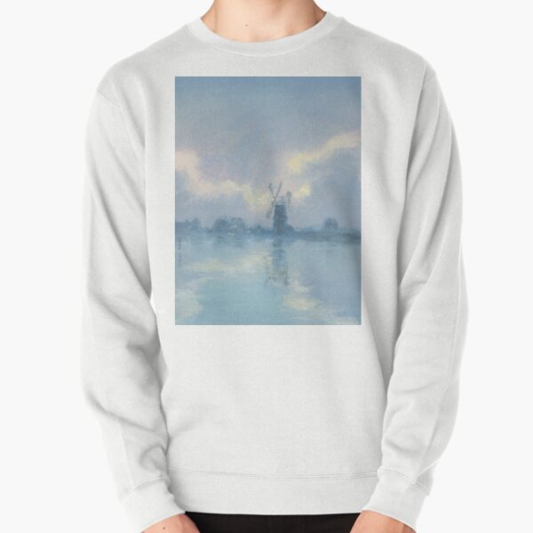Summer Clouds at Breydon Water Pullover Sweatshirt