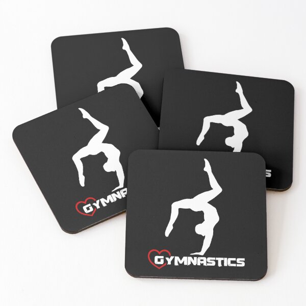 Item preview, Gymnast, Gymnastics - Gymnastics girl and heart designed and sold by claudiasartwork.