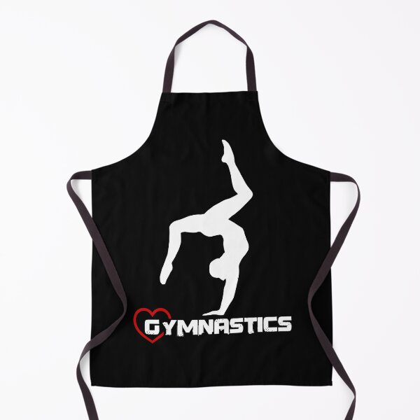 Artikelvorschau, Turnen, Turnerin - Gymnastics Girl and Heart entworfen und verkauft von claudiasartwork.
