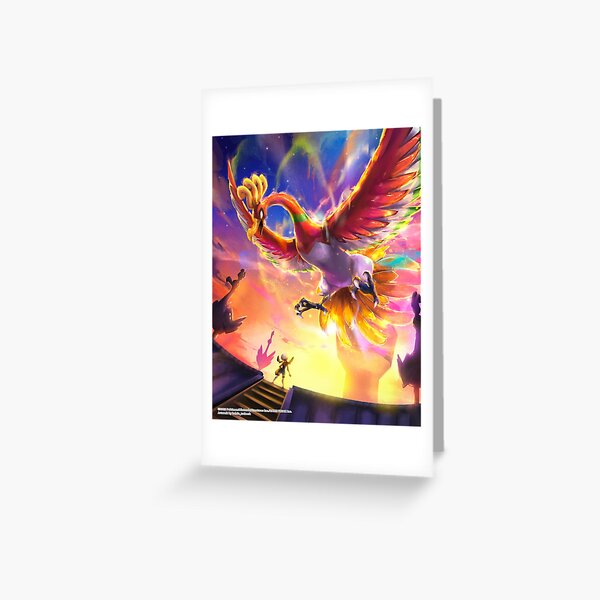 Ho-Oh the Legendary Rainbow Bird, Guardian of The Land