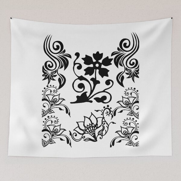 Item preview, flowery books and tea designed and sold by Nafeesdesign.