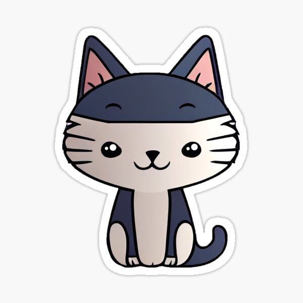 Seriously? 😼 Suspicous Felini Kitty Cat Emoji Sticker Raised Eyebrow