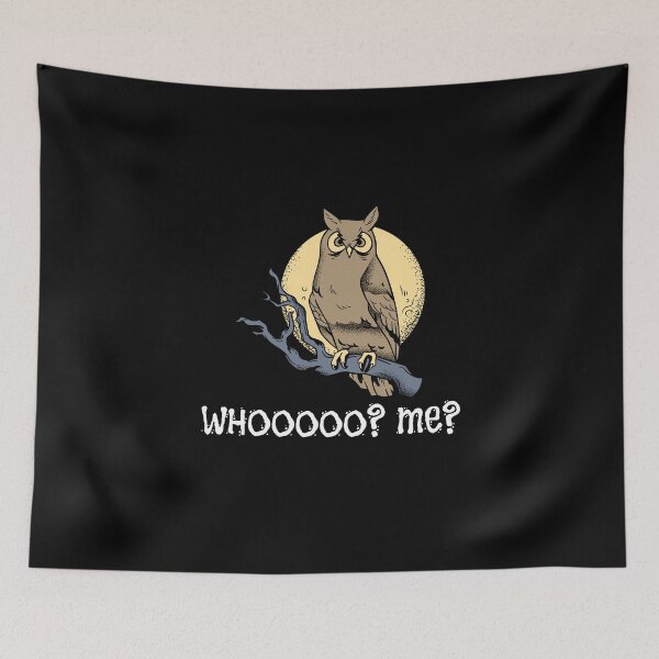 Item preview, Whooooo? Me?  designed and sold by SushiAnn.