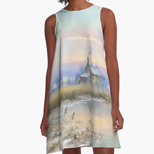 Reed Cutters Cottage A-Line Dress