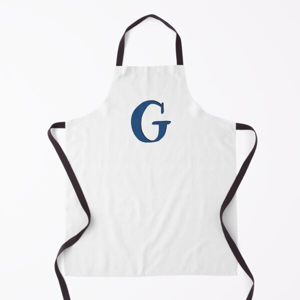Item preview, Letter G initial monogram alphabet capital G in blue designed and sold by Antique-Gifts.