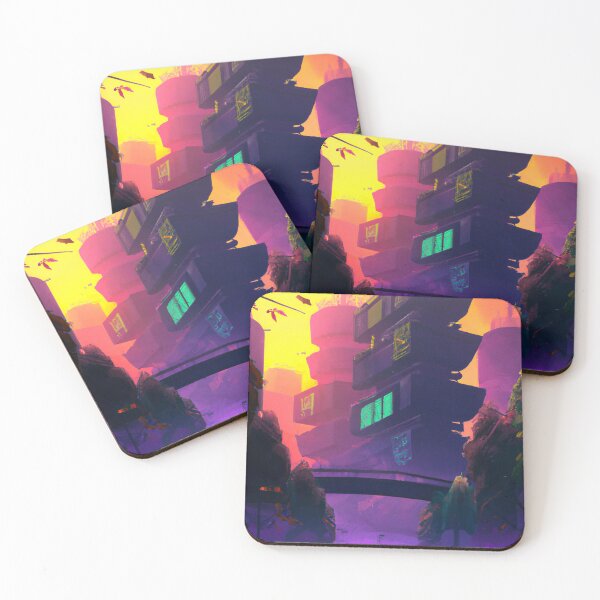 Item preview, Colorful city designed and sold by SJG-digital.