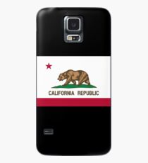 Kalifornien-Flagge Hülle & Klebefolie für Samsung Galaxy