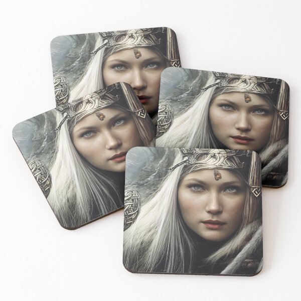 Item preview, Female Viking Druid designed and sold by NicolaYilmaz.