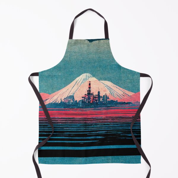 Item preview, Cyberpunk Space Utopia Ukiyo-e Japanese Retro Style designed and sold by knightsydesign.